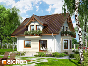Archon+ Projekty domów - Dom w rododendronach 12 (P) - widok 2