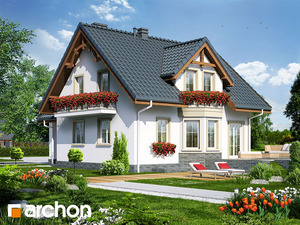 Archon+ Projekty domów - Dom w tamaryszkach 3 (P) - widok 2