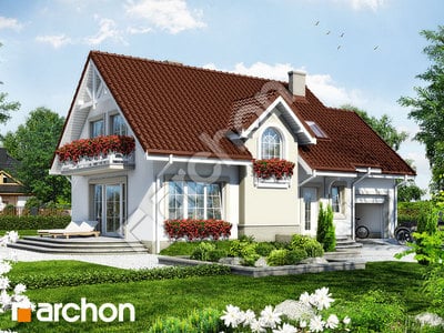 Archon+ Projekty domów - Dom w lukrecji 3 - widok 1