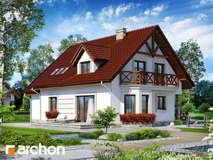 Archon+ Projekty domów - Dom w dziewannie (G) - widok 2