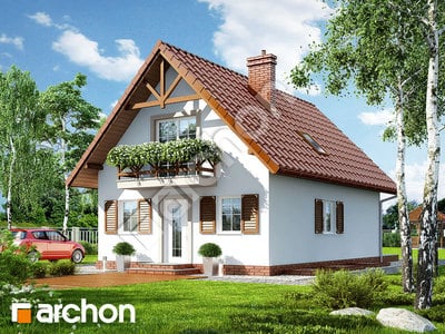 Archon+ Projekty domów - Dom pod kasztanem 2 (P) - widok 1