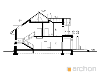 Archon+ Projekty domów - Motel pod olchami  - 256