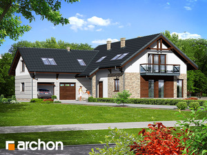 Archon+ Projekty domów - Dom pod mahoniowcem 2 (P) - widok 2