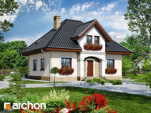 Archon+ Projekty domów - Dom pod papają - widok 1