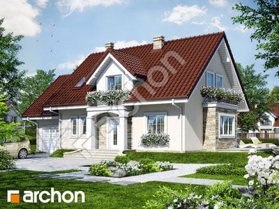 Archon+ Projekty domów - Dom w werbenach 5 - widok 1
