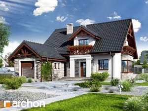 Archon+ Projekty domów - Dom w tocjach - widok 1