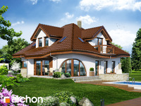 projekt domu - Dom w zefirantach [ 160,8 m2 ] 