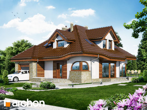 Archon+ Projekty domów - Dom w zefirantach - widok 2