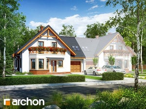 Archon+ Projekty domów - Dom pod pistacją 2 (B) - widok 1