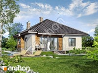 projekt domu - Dom w dereniach [ 92,2 m2 ] 