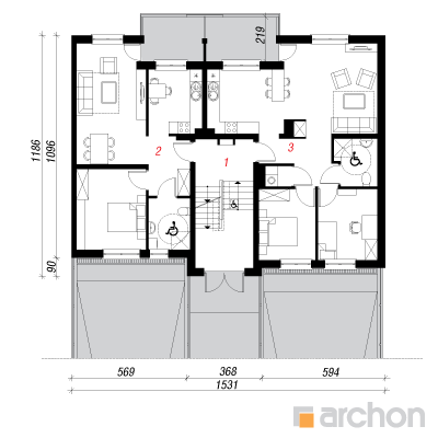 Dom przy promenadzie 3 (S) parter