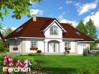 projekt domu - Dom w robiniach 4 [ 176,1 m2 ] 