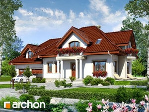 Archon+ Projekty domów - Dom w werbenach 6 (G2) - widok 1