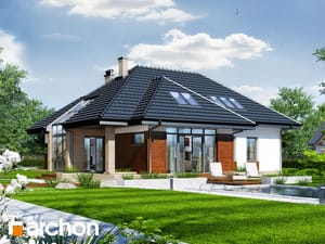 Archon+ Projekty domów - Dom w pigwowcach 3 - widok 1