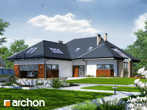 Archon+ Projekty domów - Dom w pigwowcach 3 - widok 2