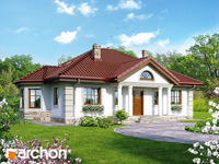 projekt domu - Dom pod jarząbem 6 [ 127,0 m2 ] 