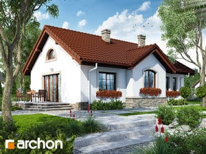 Archon+ Projekty domów - Dom w gazaniach - widok 2