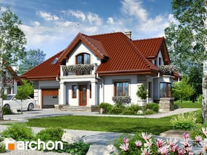 Archon+ Projekty domów - Dom w złotlinie - widok 1