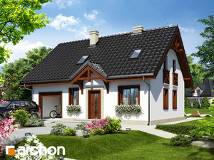 Archon+ Projekty domów - Dom w borówkach 3 - widok 2