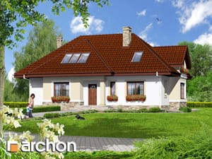 Archon+ Projekty domów - Dom we wrzosach (PD) - widok 1