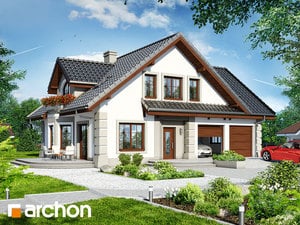 Archon+ Projekty domów - Dom w dąbrówkach 2 (G2) - widok 1