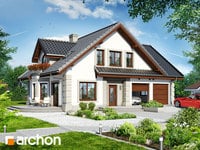 projekt domu - Dom w dąbrówkach 2 (G2) [ 186,1 m2 ] 