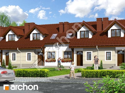 Archon+ Projekty domów - Dom w cyklamenach 2 (S) - widok 1