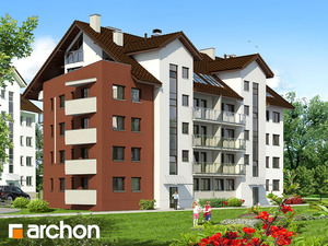 Archon+ Projekty domów - Dom przy alei - widok 2