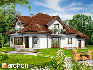 Archon+ Projekty domów - Dom w kaliach 3 - widok 2