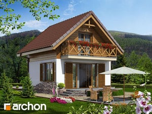 Archon+ Projekty domów - Domek letniskowy w krokusach - widok 1
