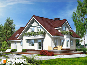 Archon+ Projekty domów - Dom w rododendronach 5 (G2P) - widok 2