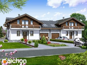 Archon+ Projekty domów - Dom w budlejach (B) - widok 1