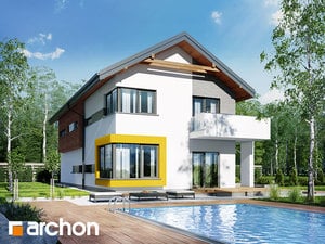 Archon+ Projekty domów - Dom w centuriach - widok 2