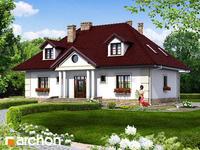 projekt domu - Dom w astrach (P) [ 188,8 m2 ] 