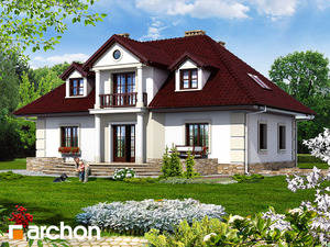 Archon+ Projekty domów - Dom w astrach (P) - widok 2