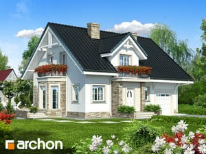 Archon+ Projekty domów - Dom w rododendronach 14 - widok 1