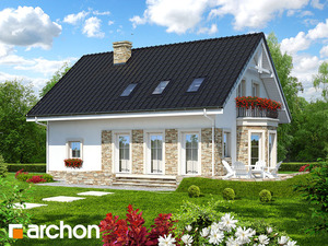 Archon+ Projekty domów - Dom w rododendronach 14 - widok 2