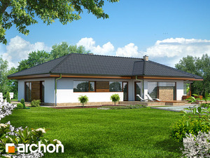 Archon+ Projekty domów - Dom w amarantusach - widok 2