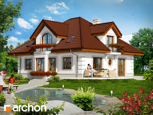 Archon+ Projekty domów - Dom w bergamotkach (G2P) - widok 2