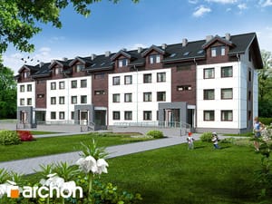 Archon+ Projekty domów - Dom nad bulwarem 11 - widok 1