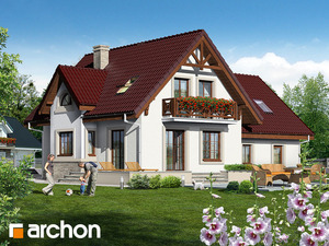 Archon+ Projekty domów - Dom w morelach (G2) - widok 2