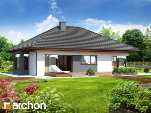 Archon+ Projekty domów - Dom pod jarząbem (N) - widok 2