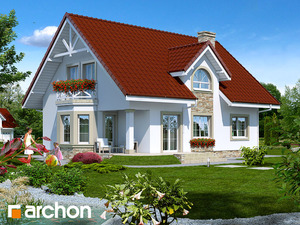 Archon+ Projekty domów - Dom w roszpunkach - widok 2