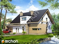 projekt domu - Dom w truskawkach 2(N) [ 144,9 m2 ] 