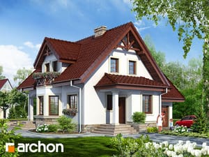 Archon+ Projekty domów - Dom w żurawinie (G) - widok 1