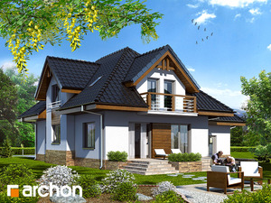 Archon+ Projekty domów - Dom w ketmiach - widok 2