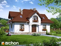 projekt domu - Dom w mirabelkach 2 [ 165,9 m2 ] 