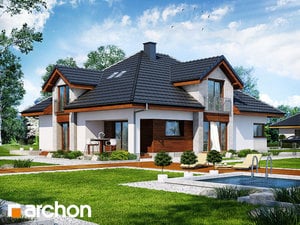 Archon+ Projekty domów - Dom w hebe - widok 1