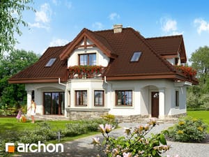 Archon+ Projekty domów - Dom w majeranku (P) - widok 1