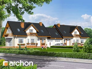 Archon+ Projekty domów - Dom w ananasach 2 (R2) - widok 1